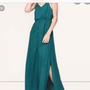 Loft petite maxi dress